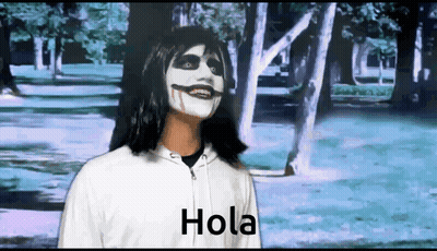 Person In White Hoodie Saying Hola GIF