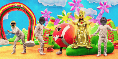 Person In White Shoes Walking Down Stairs TikTok Watermark GIF
