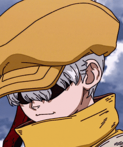 Person In Yellow Hat And Scarf GIF