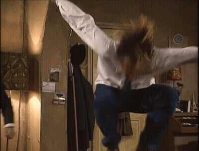 Person Jumping In Air GIF