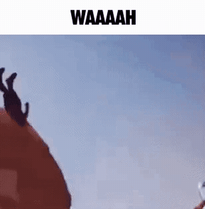 Person Jumping Off Building Saying Waaaah GIF