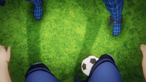 Person Kicking Soccer Ball GIF