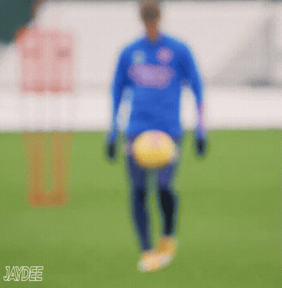 Person Kicking Soccer Ball Jaydee GIF