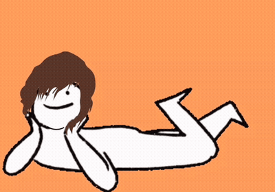 Person Laying Down Saying Please Tell Me All About It GIF