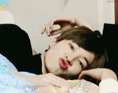 Person Laying on Bed Time 13:33