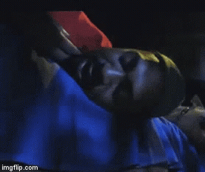 Person Laying On Bed With Blue Blanket Imgflip.com GIF