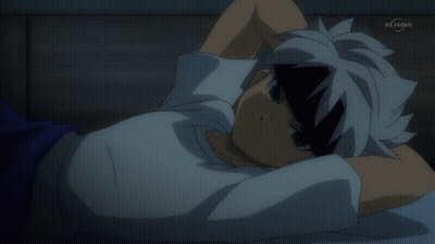 Person Laying On Bed With TV Saying BX Japan GIF
