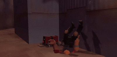 Person Laying on Ground in Video Game Scene