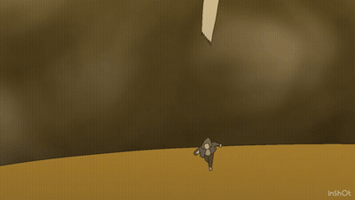 Person Laying On Ground With Inshot Text GIF