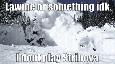 Person Laying On Snowy Slope With Ray Rod Edit Logo GIF