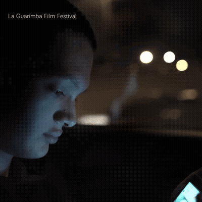 Person Looking At Phone La Guarimba Film Festival GIF