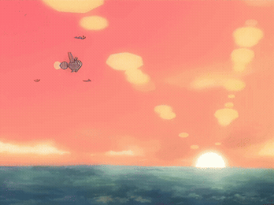 Person Looking At Sun GIF
