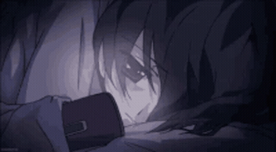 Person Lying Down Holding Flashlight In Dark Room GIF