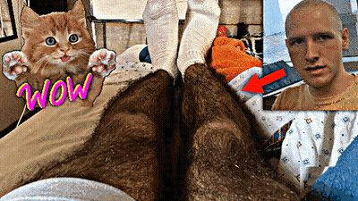 Person Lying On Bed With Pink Background GIF