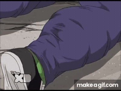 Person Lying On Ground With Disney Logo GIF