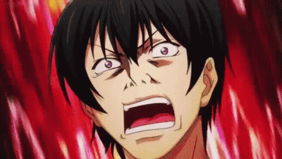 Person Making Funny Face Mouth Open GIF