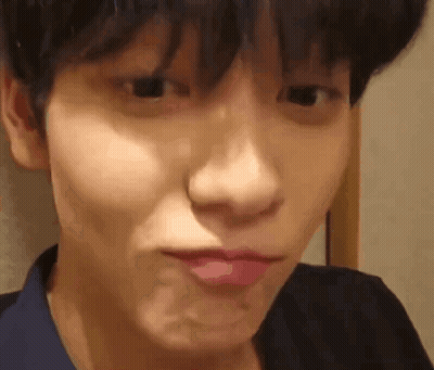 Person Making Funny Face GIF