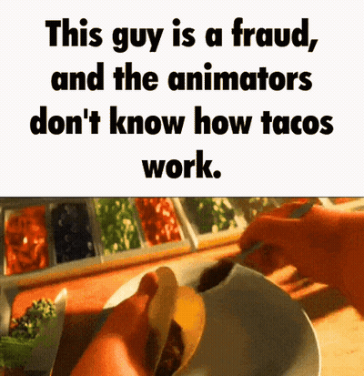 Person Making Taco This Guy Is A Fraud GIF