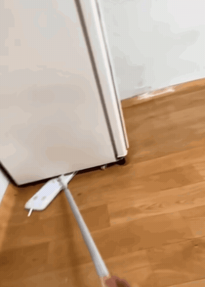 Person Mopping Wooden Floor GIF