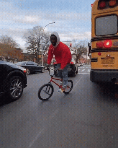 Person Next To Bicycle Is This Your Friend's Bike GIF