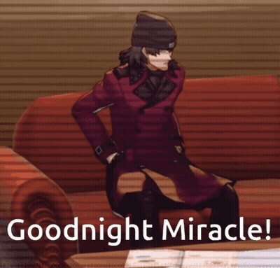 Person On Couch Holding Book Goodnight Miracle GIF