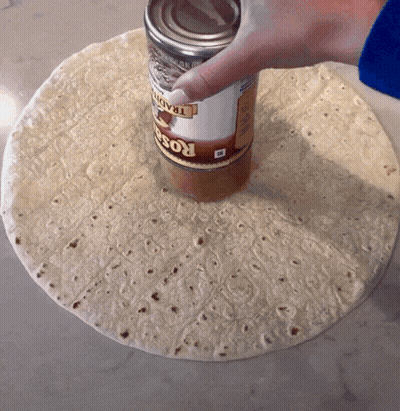Person Opening Can Of Ross Soup GIF