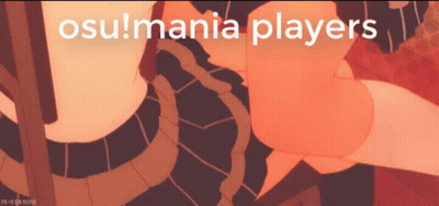 Person Osu!mania Players GIF