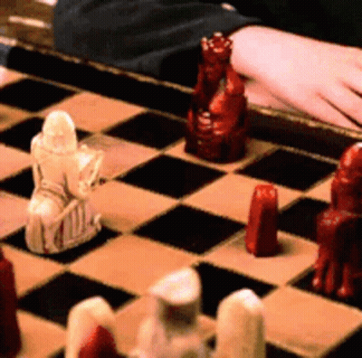 Person Playing Chess GIF