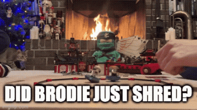 Person Playing Game Saying Did Brodie Just Shred GIF