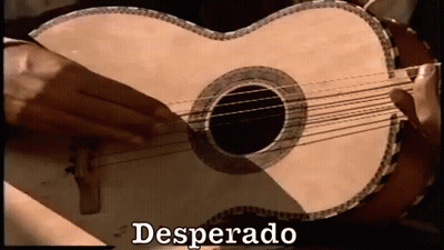 Person Playing Guitar Desperado GIF