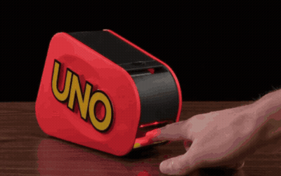 Person Playing Uno With Finger GIF