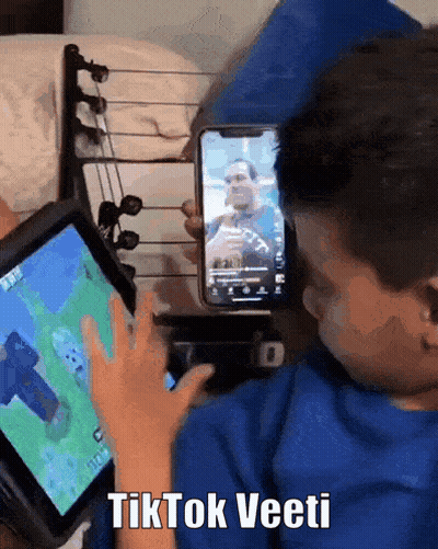 Person Playing Video Game Tiktok Veeti GIF