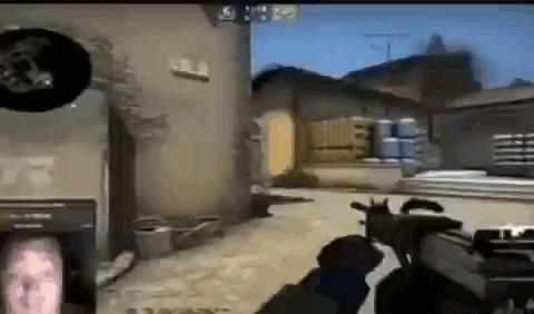 Person Playing Video Game While Another Looks On GIF