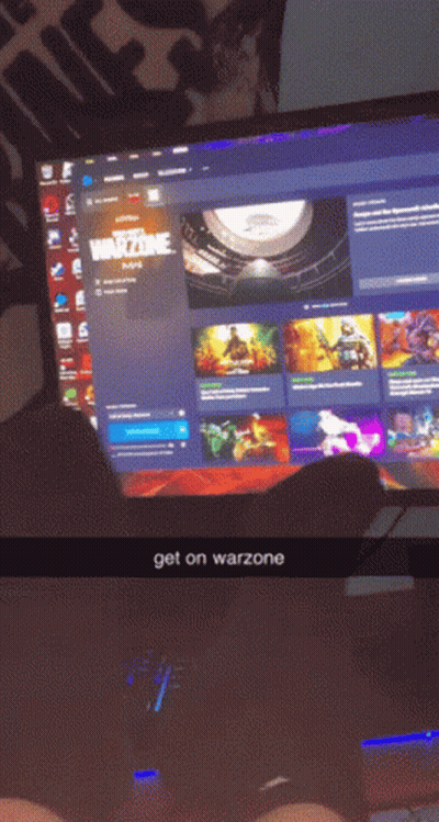 Person Playing Warzone GIF