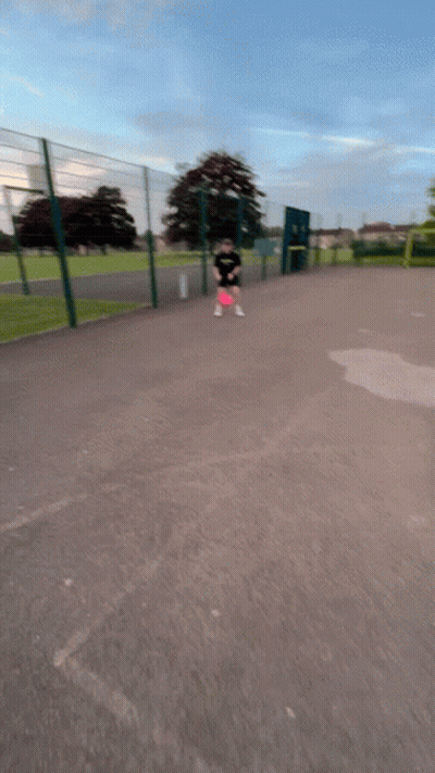 Person Playing With Ball GIF
