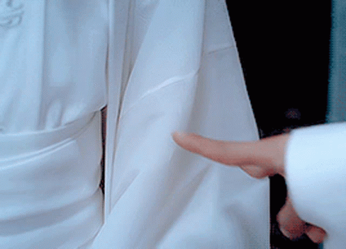Person Pointing At White Shirt GIF