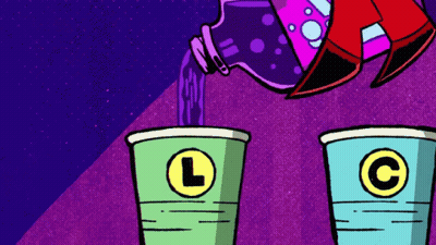 Person Pouring Liquid Into L Cup GIF