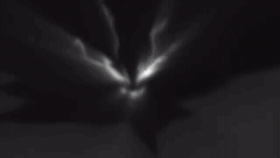 Person Pouring Wine Into Glass With Knife GIF