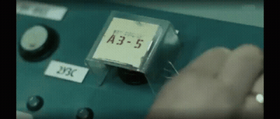 Person Pressing Button Saying A3-5 GIF
