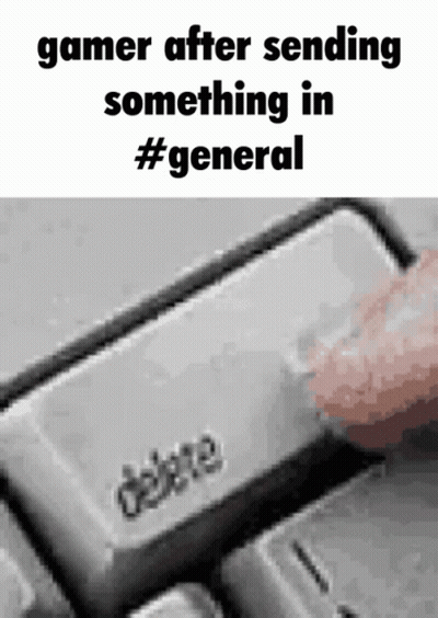 Person Pressing Delete Button