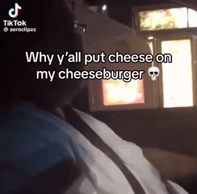 Person Putting Cheese On Cheeseburger TikTok GIF