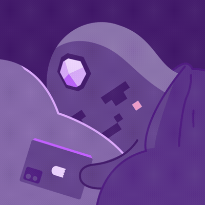 Person Reading Book With Letter B GIF