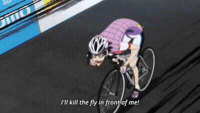Person Riding Bike Saying I'll Kill The Fly GIF