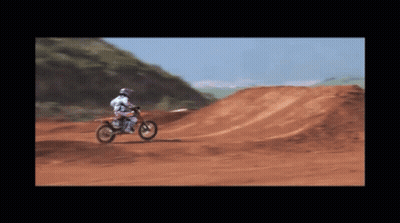 Person Riding Dirt Bike GIF