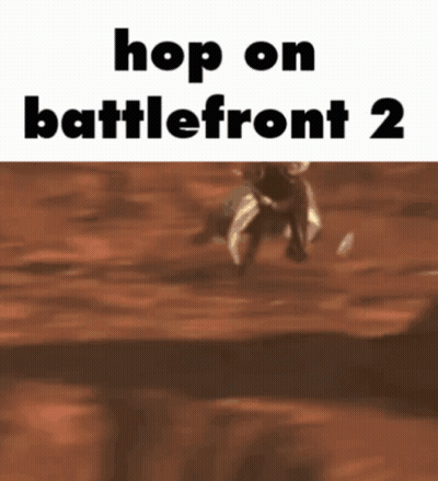 Person Riding Horse Hop On Battlefront 2 GIF