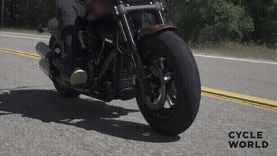 Person Riding Motorcycle Cycle World GIF