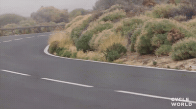 Person Riding Motorcycle Cycle World