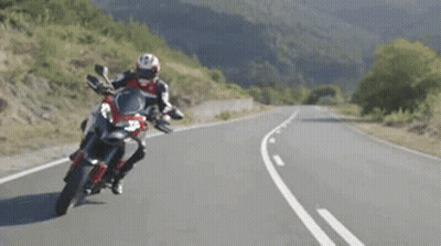 Person Riding Motorcycle Number 88 GIF