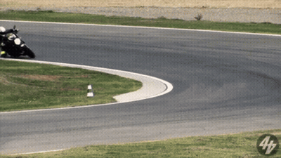 Person Riding Motorcycle On Track 44 GIF