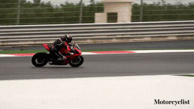 Person Riding Motorcycle On Track Saying Motorcyclist GIF